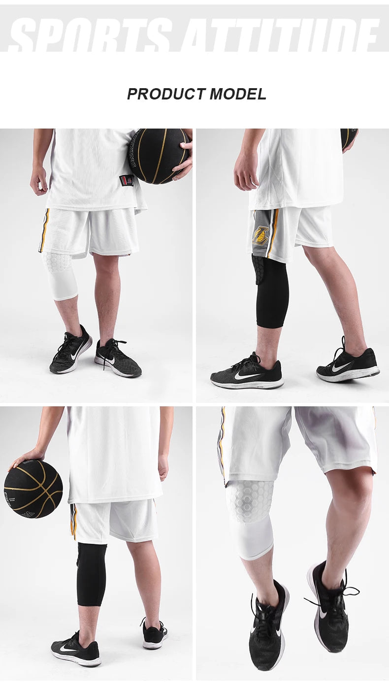 Kyncilor Knee Pads for Joints Sleeve Basketball Brace Elastic Kneepad Protective Gear Patella Foam Support Volleyball Support