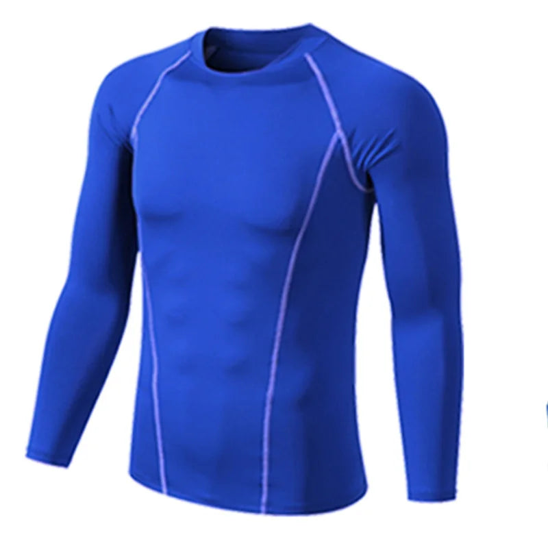 Men Women Kids Children Boy Girl Compression Running Long T Shirt Fitness Sport Basketball Football Gym Sportswear Clothes B1004