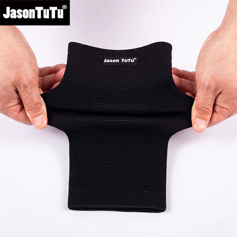 JASONTUTU 1PC Elbow Support Elastic Gym Sport Elbow Protective Pad Absorb Sweat Sport Basketball Tennis Arm Sleeve Elbow Brace