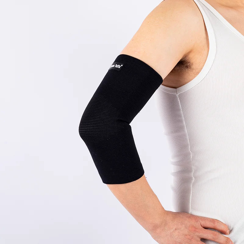JASONTUTU 1PC Elbow Support Elastic Gym Sport Elbow Protective Pad Absorb Sweat Sport Basketball Tennis Arm Sleeve Elbow Brace