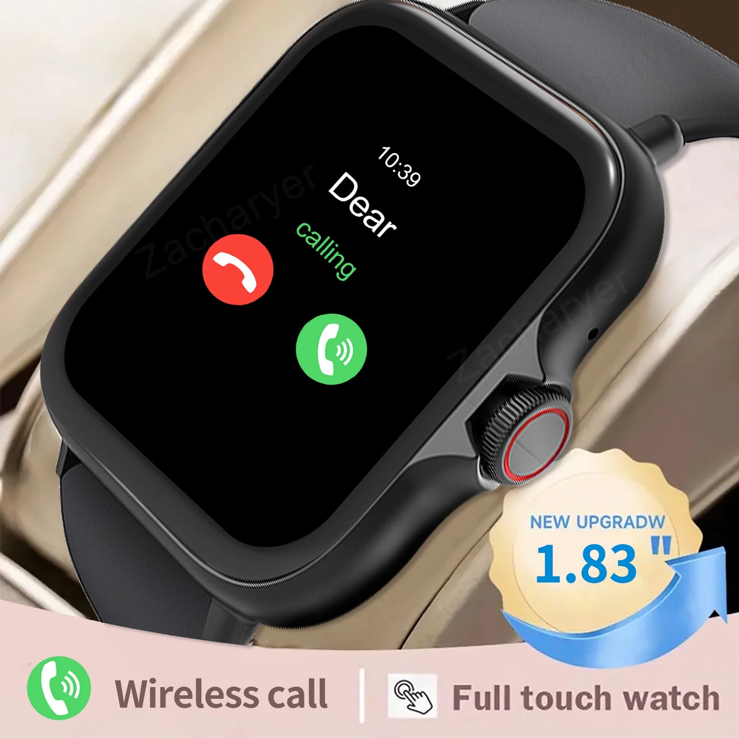 Sports Watches Smartwatch Bluetooth Call Touch Dial for Android iPhone Music Fitness Tracker Sports Watches