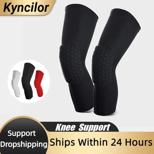 Kyncilor Knee Pads for Joints Sleeve Basketball Brace Elastic Kneepad Protective Gear Patella Foam Support Volleyball Support